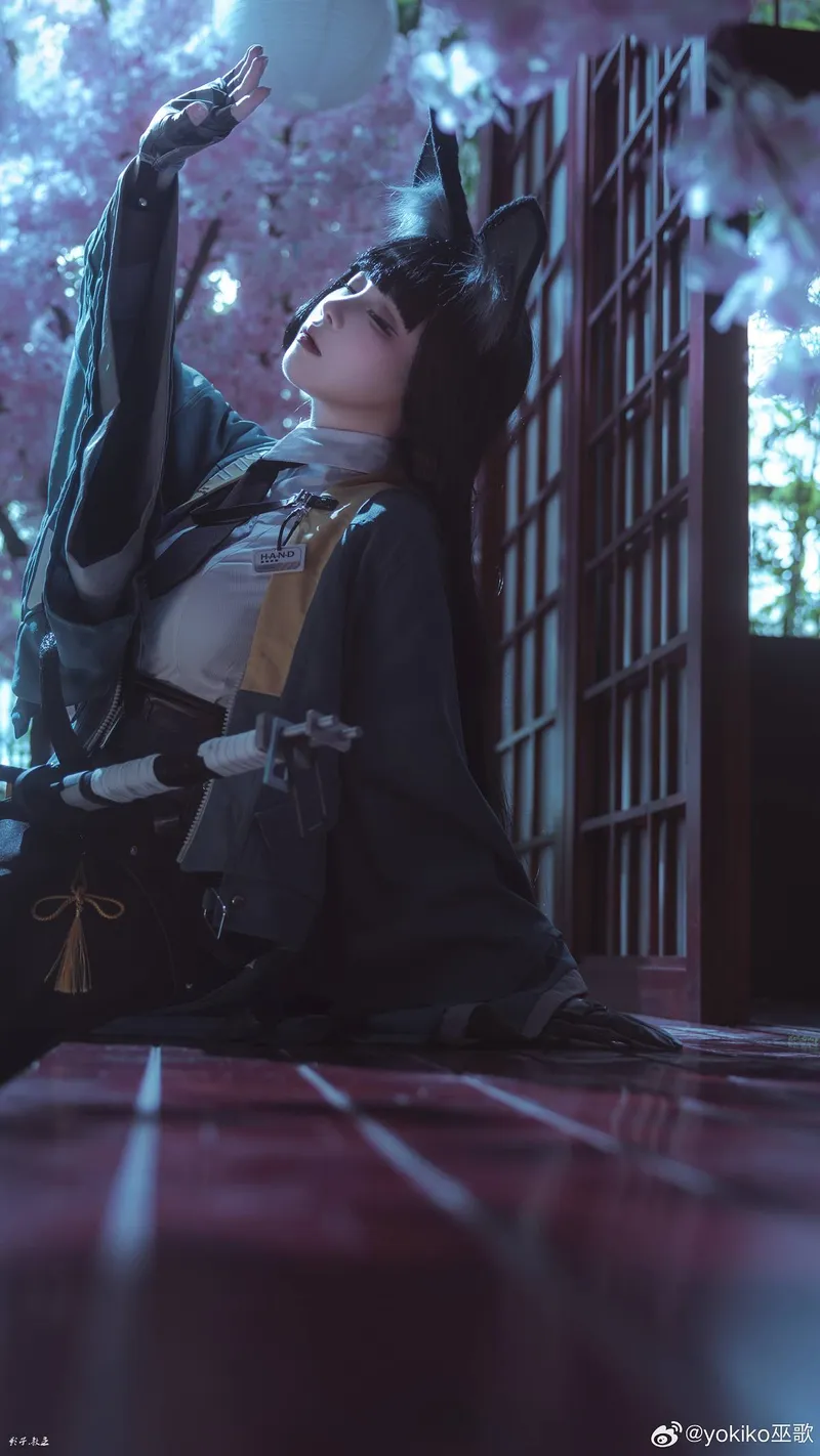 《绝区零》星见雅cosplay展示