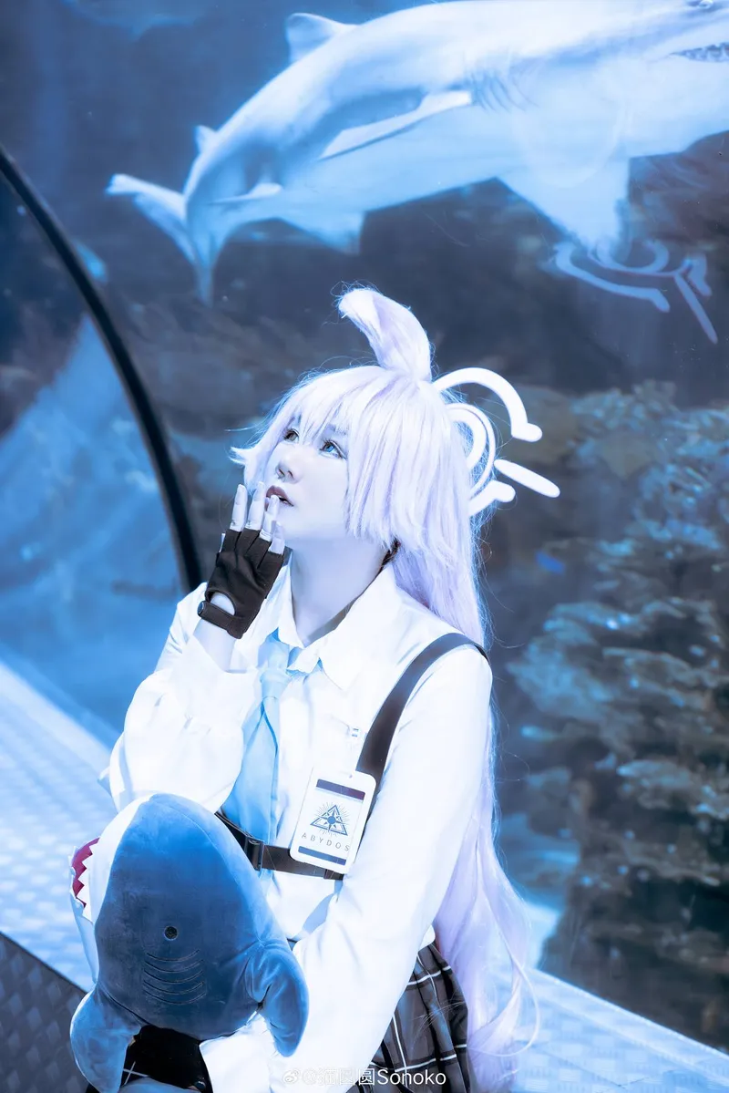 《蔚蓝档案》小鸟游星野cosplay展示