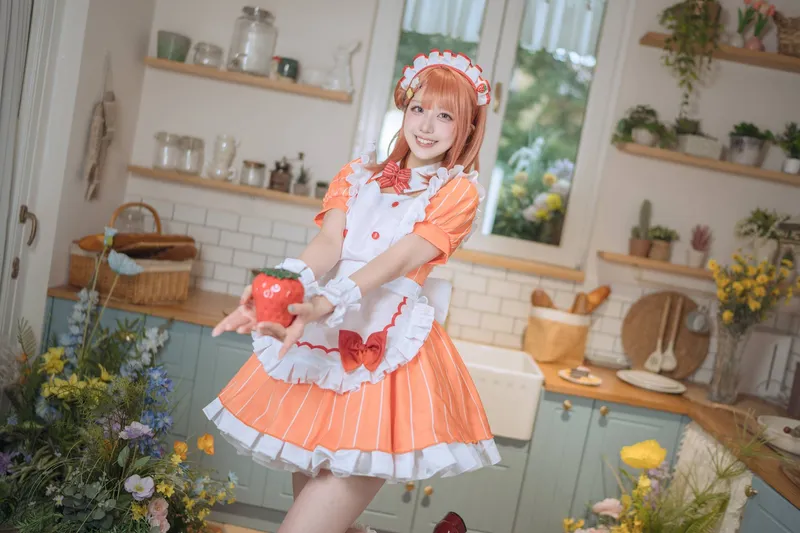 《LoveLive!学园偶像祭》上原步梦cosplay展示