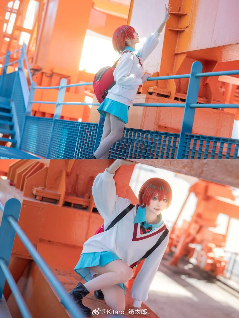 《机动战士高达》天手让叶cosplay