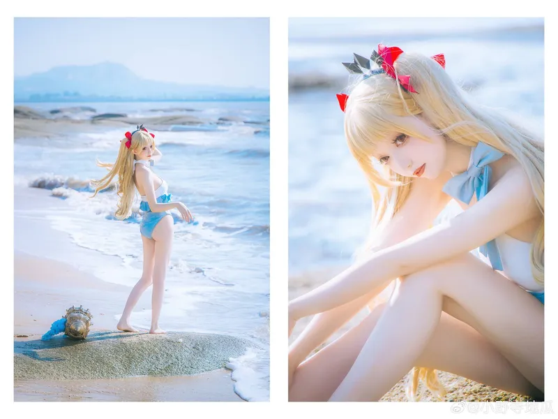 《FGO》艾蕾COS展示-夏日限定魅力演绎