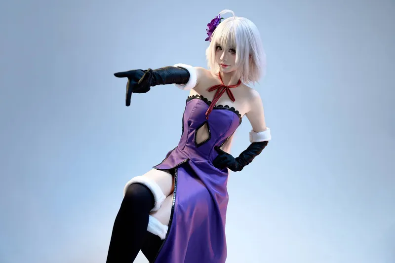 《FGO》黑贞德Cosplay展示