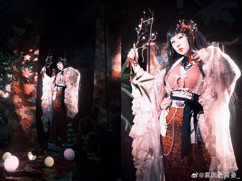 《东方Project》蓬莱山辉夜cosplay