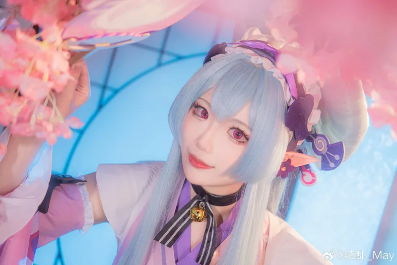 《原神》梦见月瑞希cosplay展示