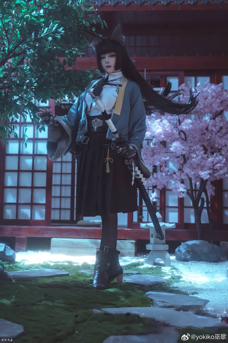 《绝区零》星见雅cosplay展示