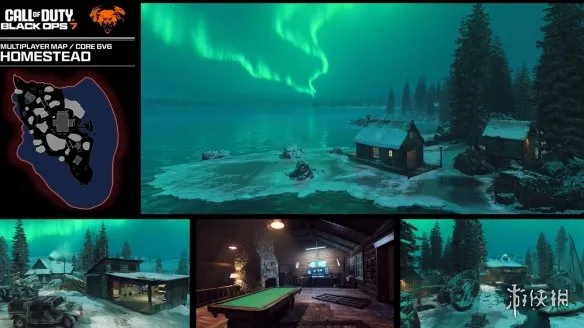 《使命召唤黑色行动7》农场地图点位一览-阿拉斯加木屋战斗解析