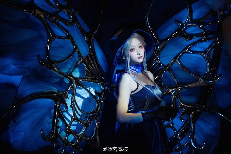 《重返未来1999》淑女格蕾丝cosplay展示