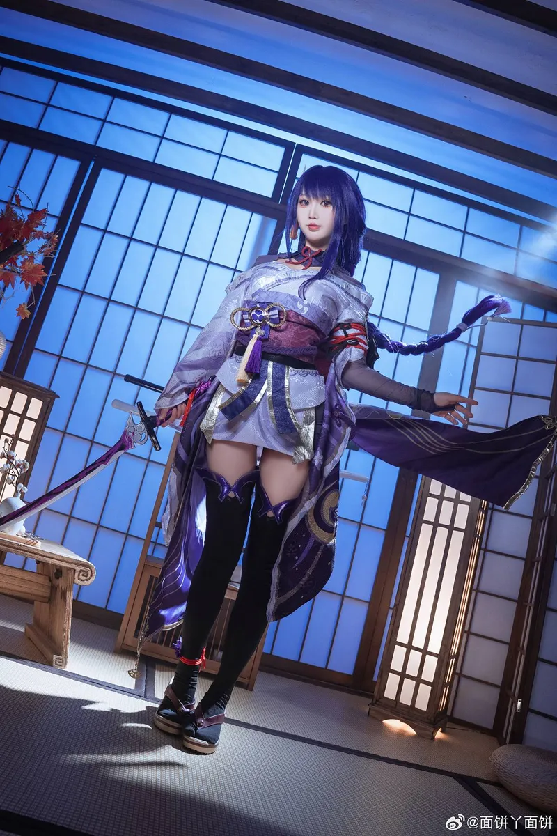 《原神》雷电将军COS展示