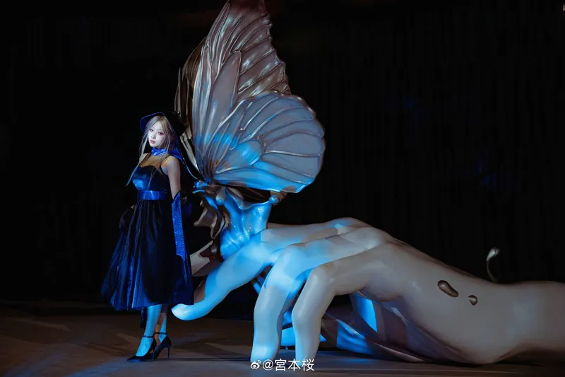 《重返未来1999》淑女格蕾丝cosplay展示