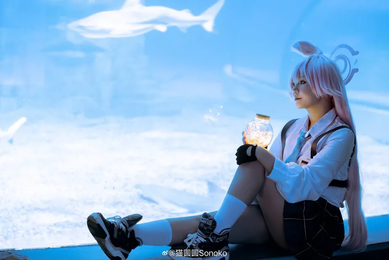 《蔚蓝档案》小鸟游星野cosplay展示