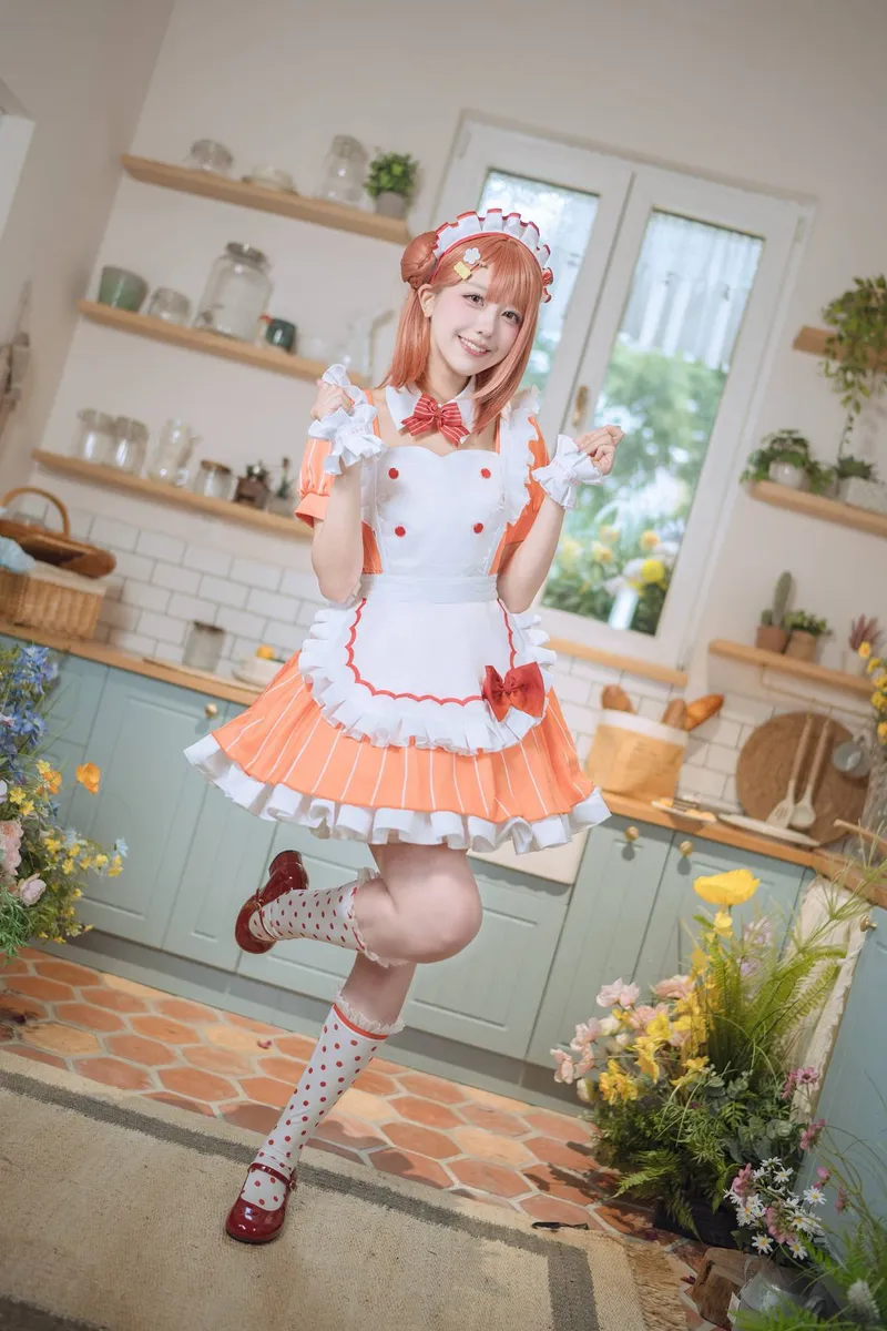 《LoveLive!学园偶像祭》上原步梦cosplay展示