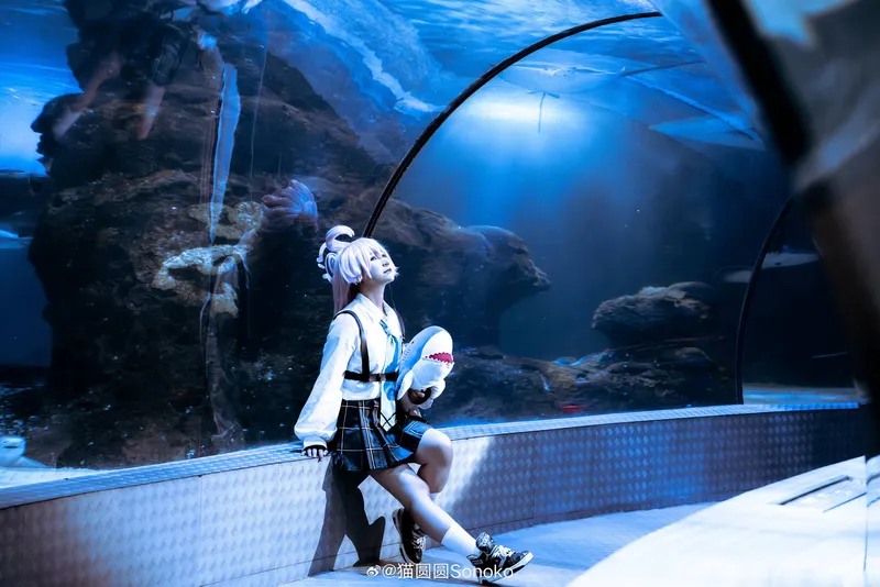 《蔚蓝档案》小鸟游星野cosplay展示