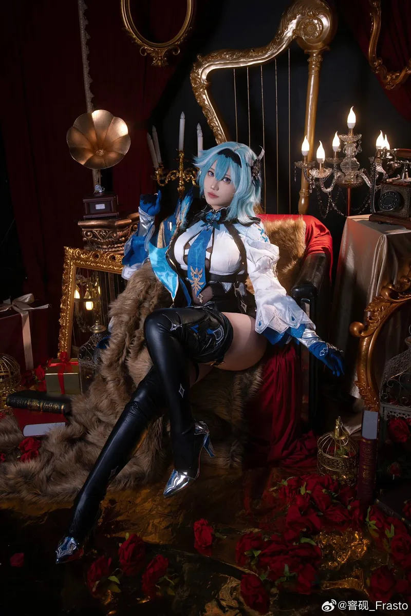 《原神》优菈COS展示