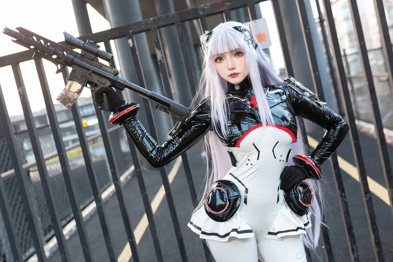 《少女前线》hk416Cosplay展示