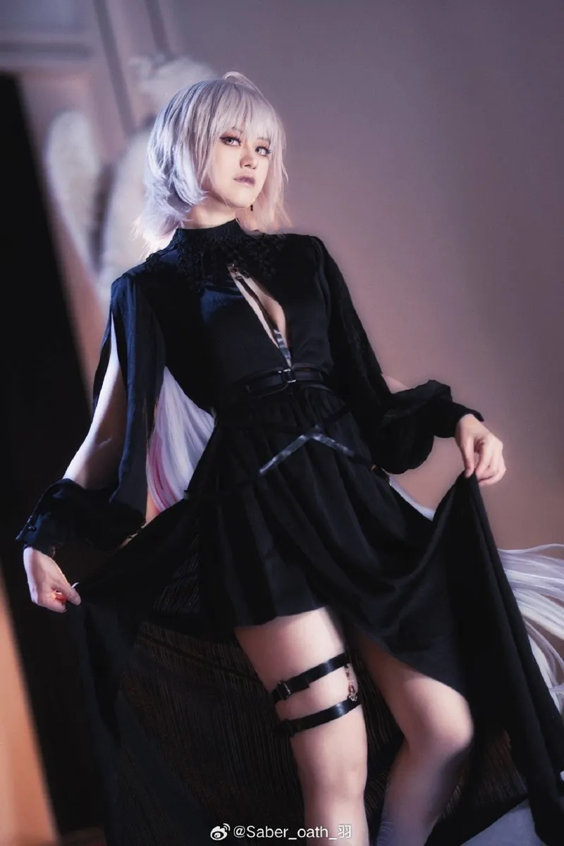 《FGO》黑贞德Cosplay展示