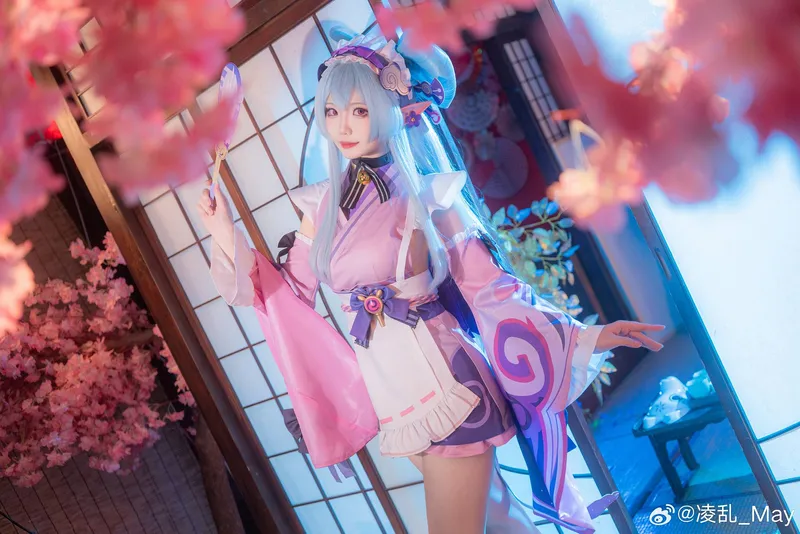 《原神》梦见月瑞希cosplay展示