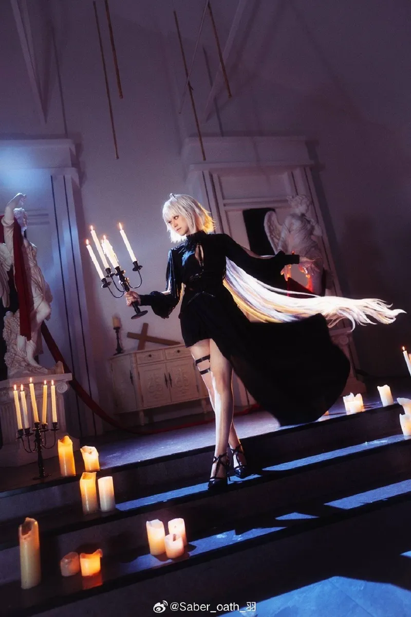 《FGO》黑贞德Cosplay展示