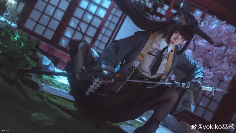 《绝区零》星见雅cosplay展示