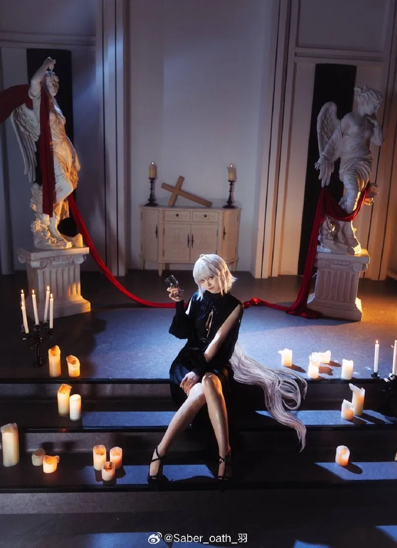 《FGO》黑贞德Cosplay展示