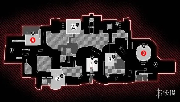 《使命召唤黑色行动7》都心地图点位一览