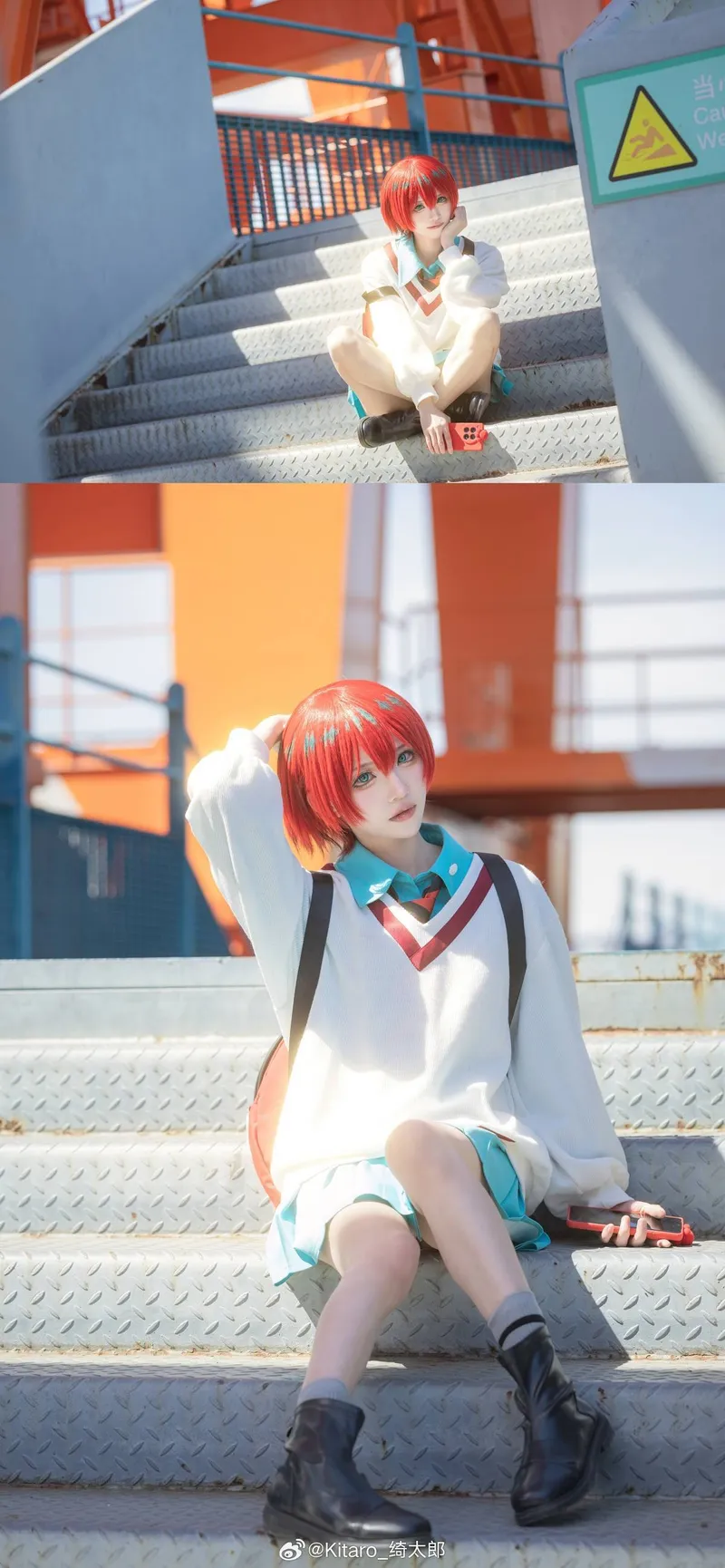 《机动战士高达》天手让叶cosplay