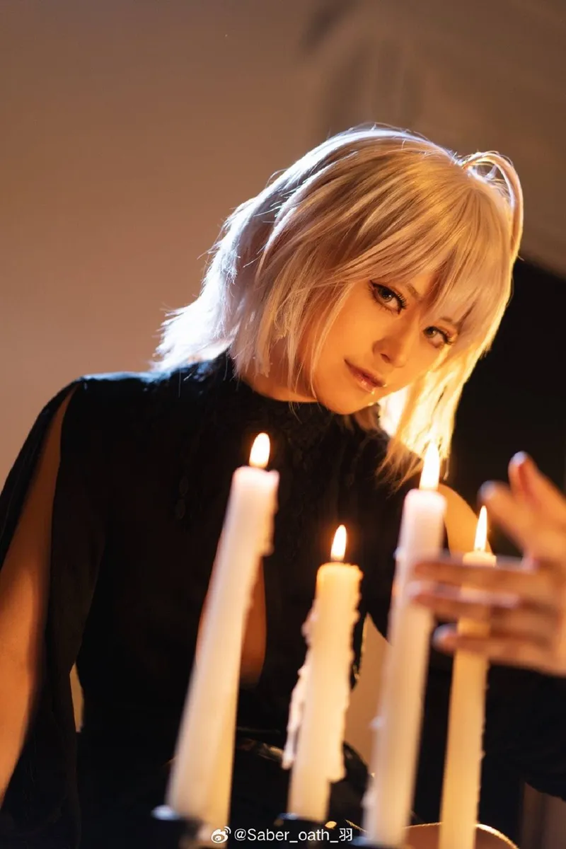 《FGO》黑贞德Cosplay展示