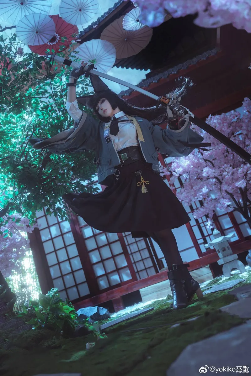 《绝区零》星见雅cosplay展示