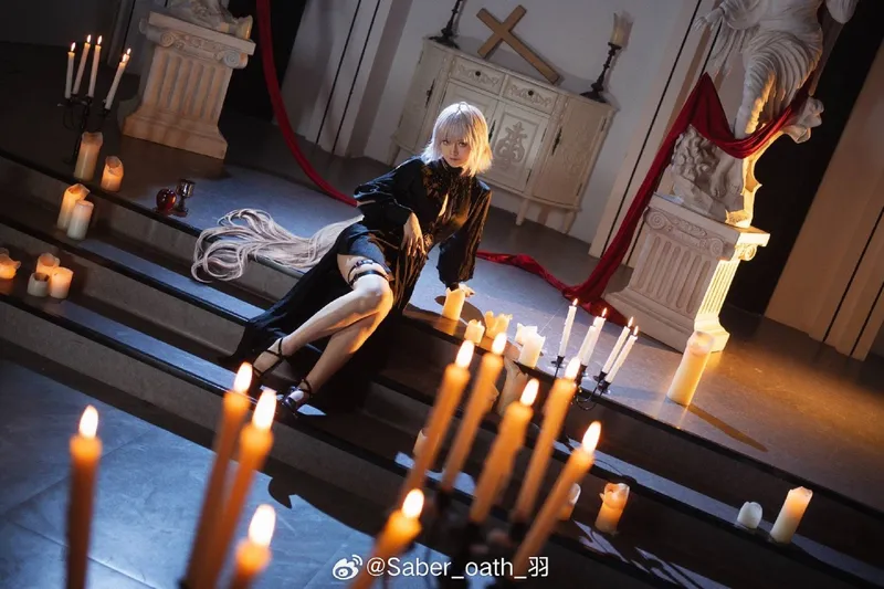 《FGO》黑贞德Cosplay展示