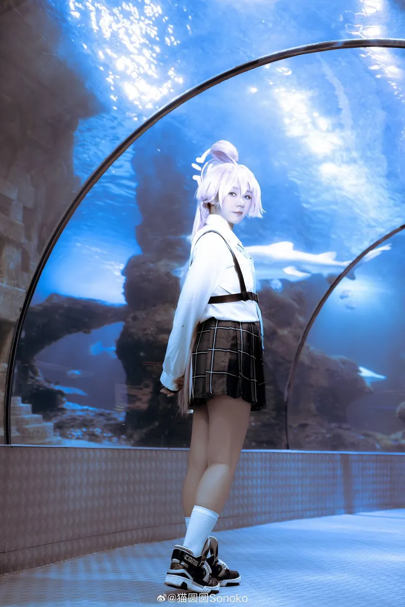 《蔚蓝档案》小鸟游星野cosplay展示