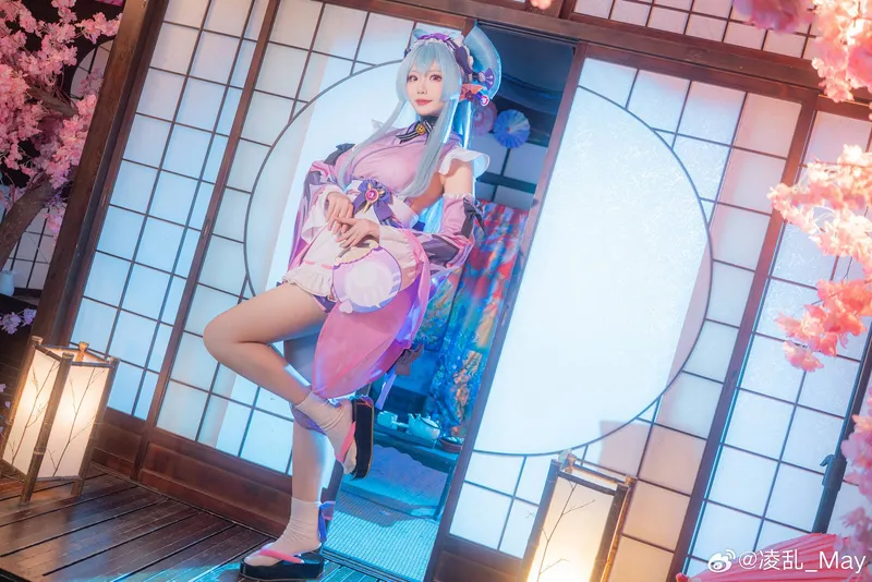 《原神》梦见月瑞希cosplay展示