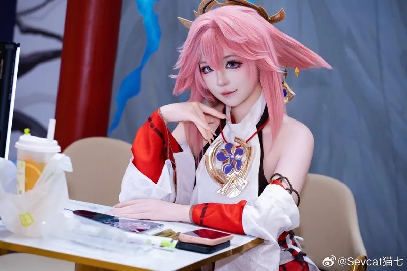 《原神》八重神子cosplay展示