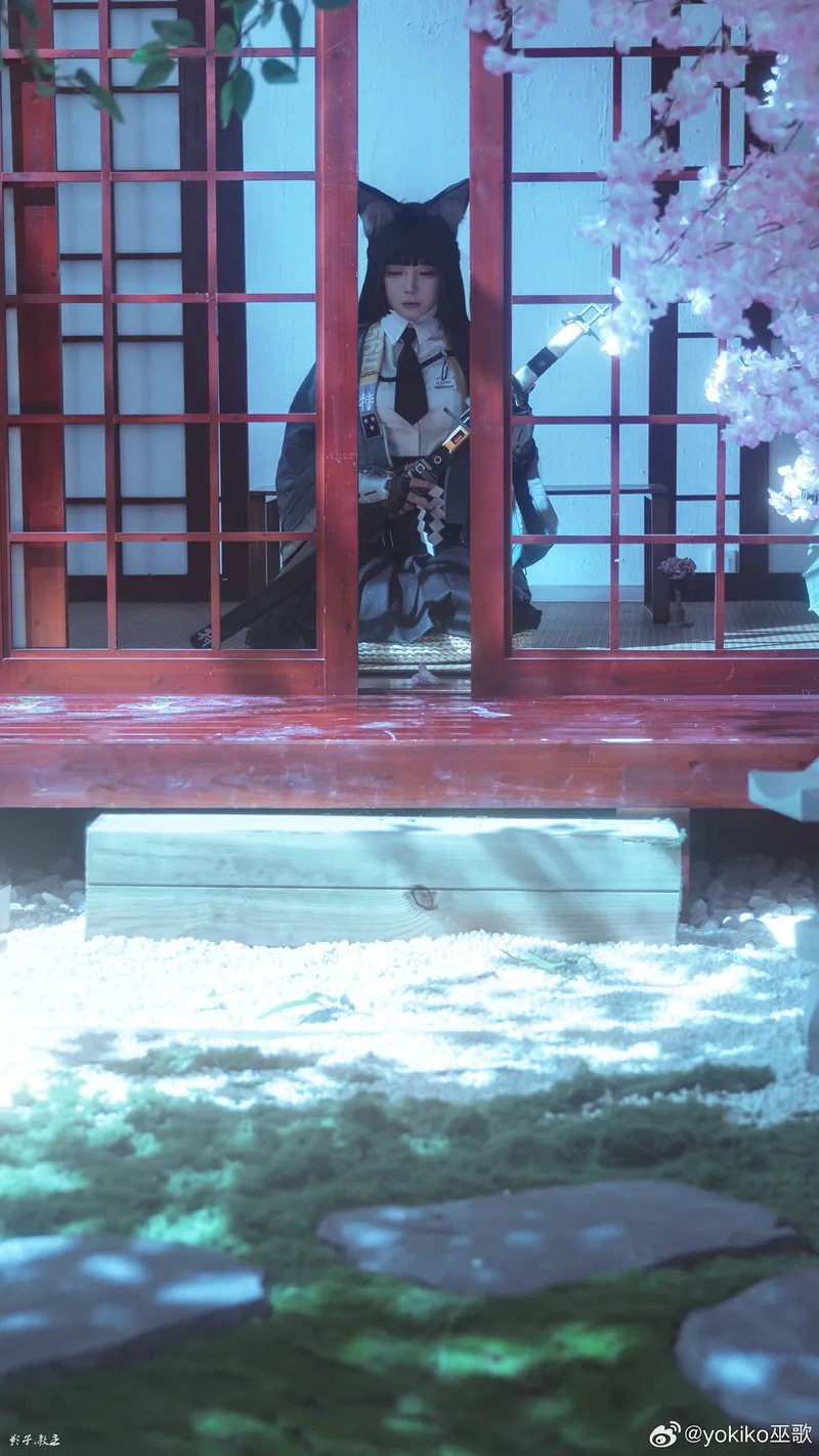 《绝区零》星见雅cosplay展示