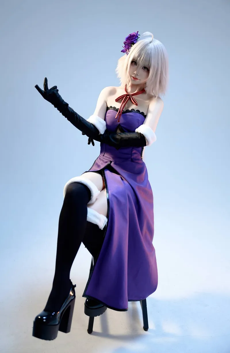 《FGO》黑贞德Cosplay展示