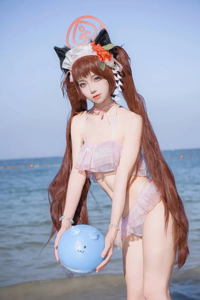 《蔚蓝档案》河和静子cosplay展示-精美角色还原欣赏