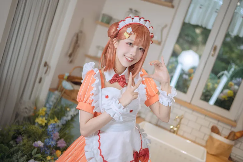 《LoveLive!学园偶像祭》上原步梦cosplay展示