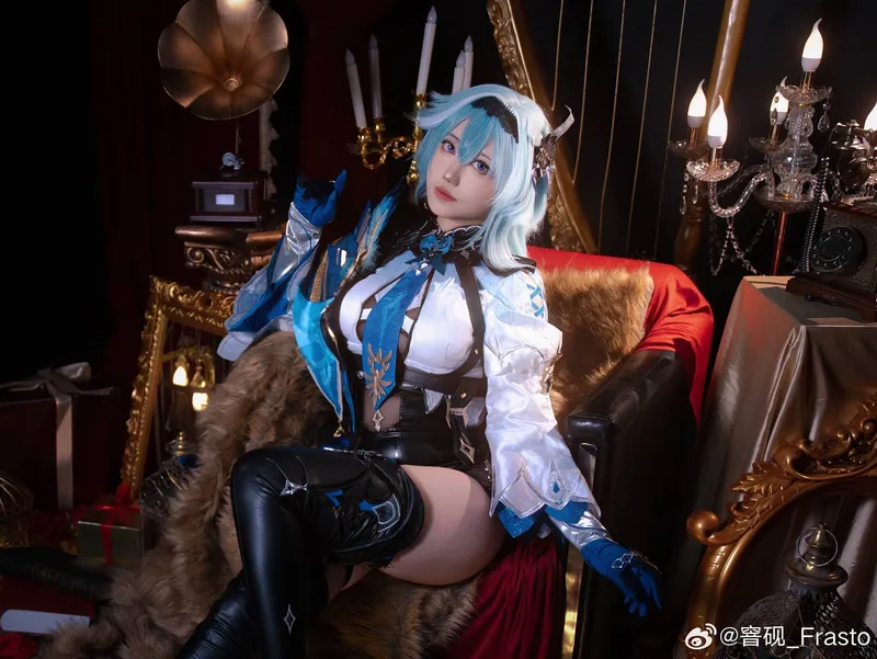 《原神》优菈COS展示-优雅永不过时