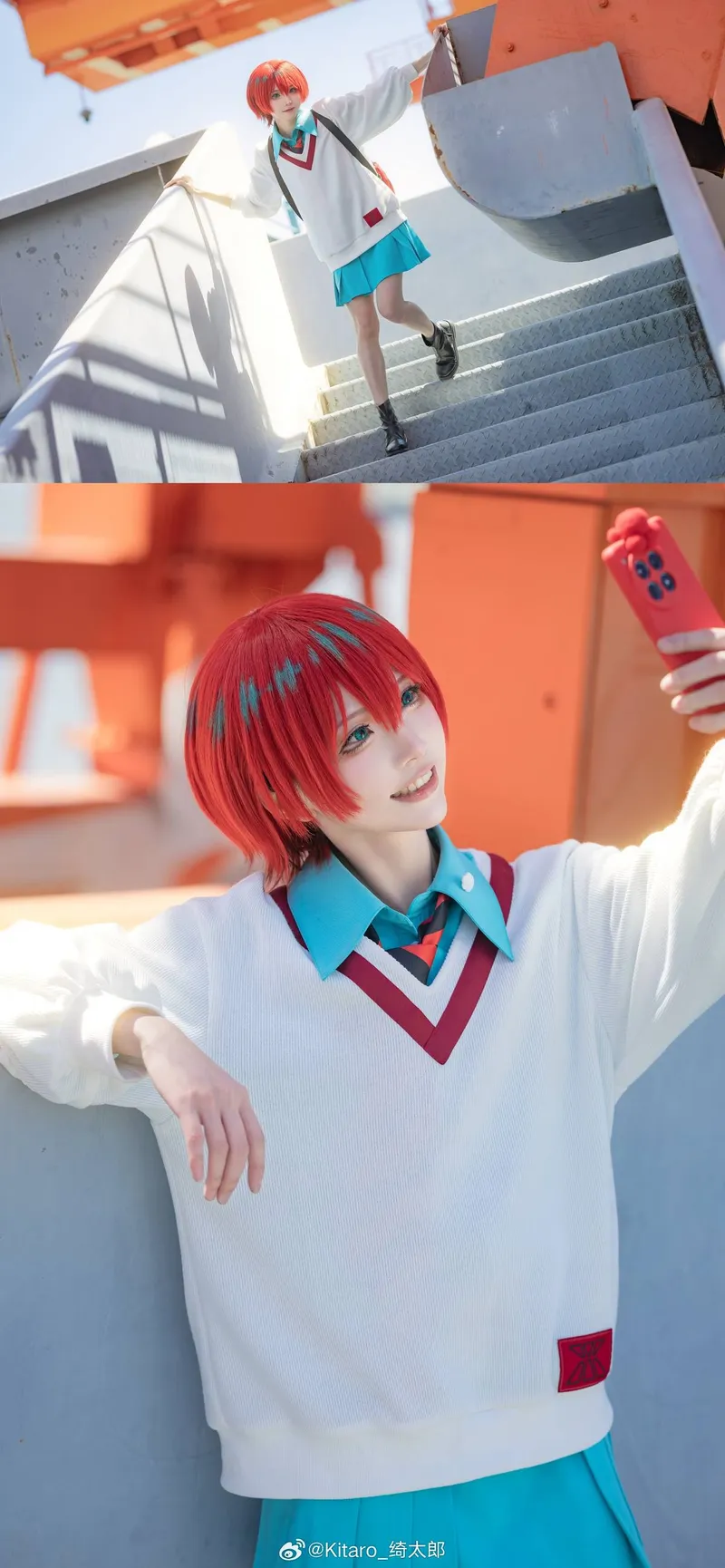 《机动战士高达》天手让叶cosplay