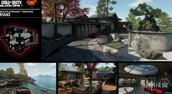 《使命召唤黑色行动7》突袭地图点位详解-日本海岸山坡激烈交火