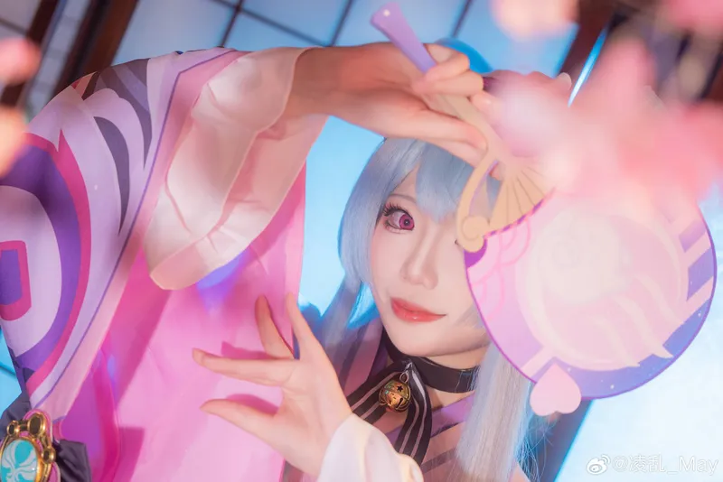 《原神》梦见月瑞希cosplay展示