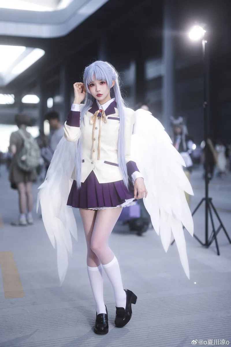 《AngelBeats!》立华奏cosplay展示