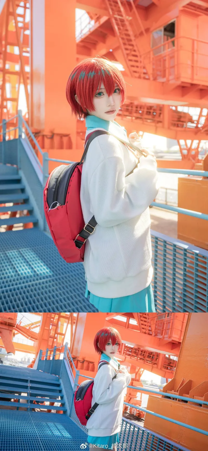 《机动战士高达》天手让叶cosplay