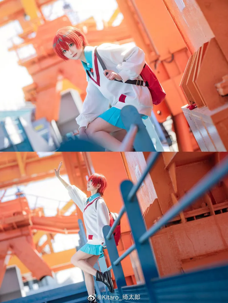 《机动战士高达》天手让叶cosplay