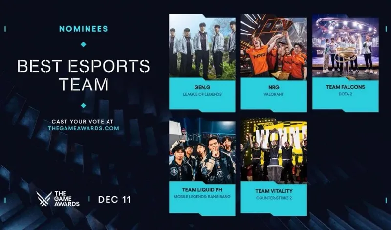 《决胜巅峰》再度入围TGA2025最佳电竞游戏提名