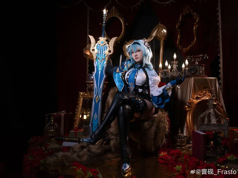 《原神》优菈COS展示