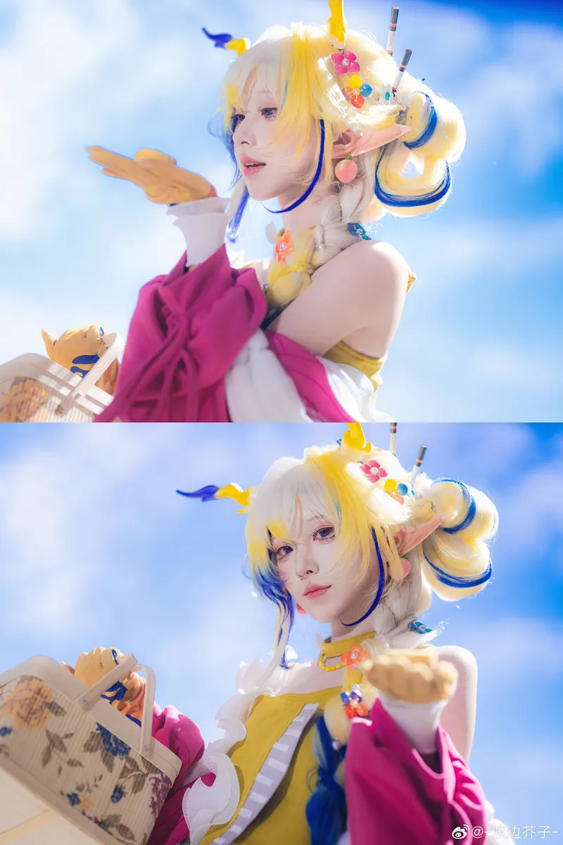 《明日方舟》黍cosplay展示