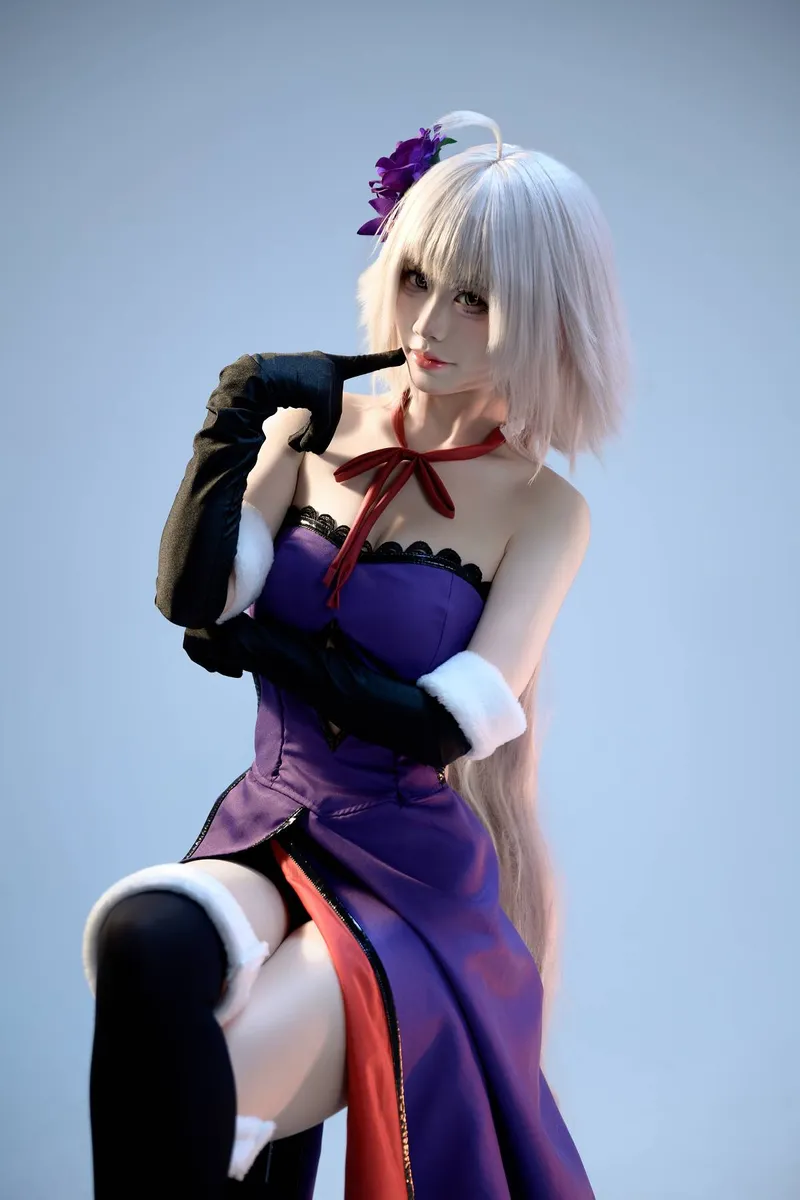 《FGO》黑贞德Cosplay展示