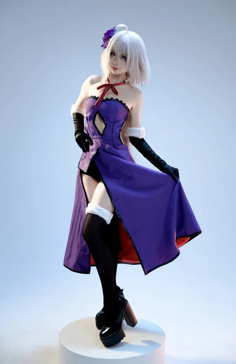 《FGO》黑贞德Cosplay展示