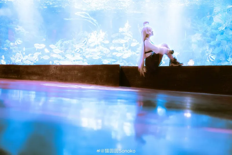 《蔚蓝档案》小鸟游星野cosplay展示