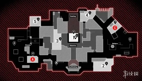 《使命召唤黑色行动7》雪山前哨地图点位一览