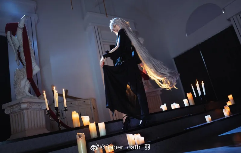 《FGO》黑贞德Cosplay展示